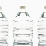 Voorraad van waterflessen