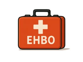 EHBO doos met medische hulpmiddelen