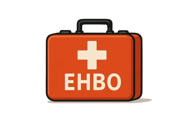 EHBO doos met medische hulpmiddelen